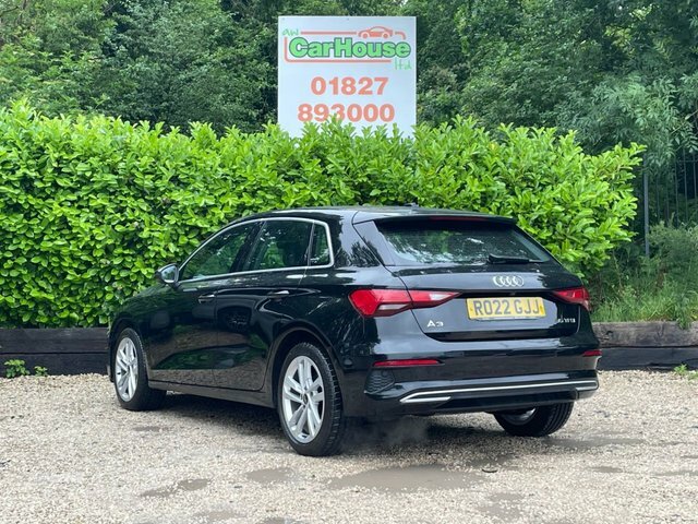 Audi A3 1.5 Tfsi 35 Sport RO22GJJ Black #5