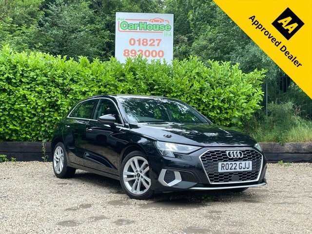 Audi A3 1.5 Tfsi 35 Sport RO22GJJ Black