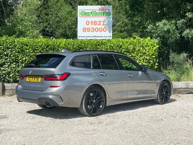 BMW 3 Series 2.0 330E 12Kwh M FG71VTK Grey #3