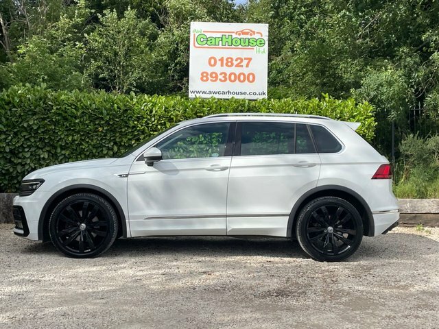 Volkswagen Tiguan 2.0 Tdi R-line Suv MA67FSE White #6