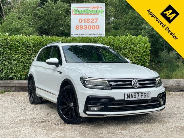 Volkswagen Tiguan 2.0 Tdi R-line Suv MA67FSE White