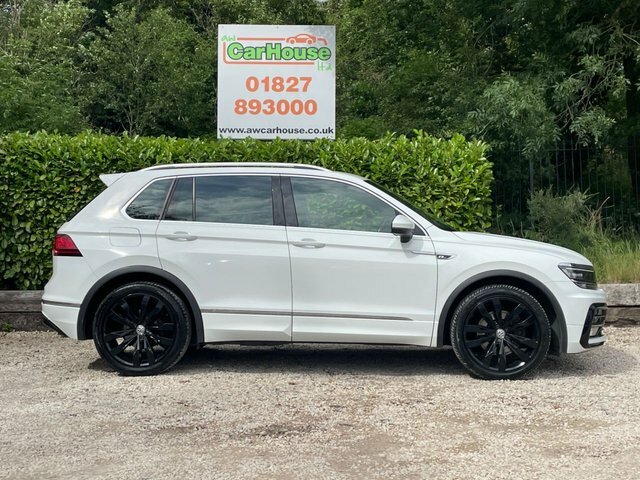Volkswagen Tiguan 2.0 Tdi R-line Suv MA67FSE White #2