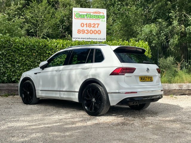 Volkswagen Tiguan 2.0 Tdi R-line Suv MA67FSE White #5