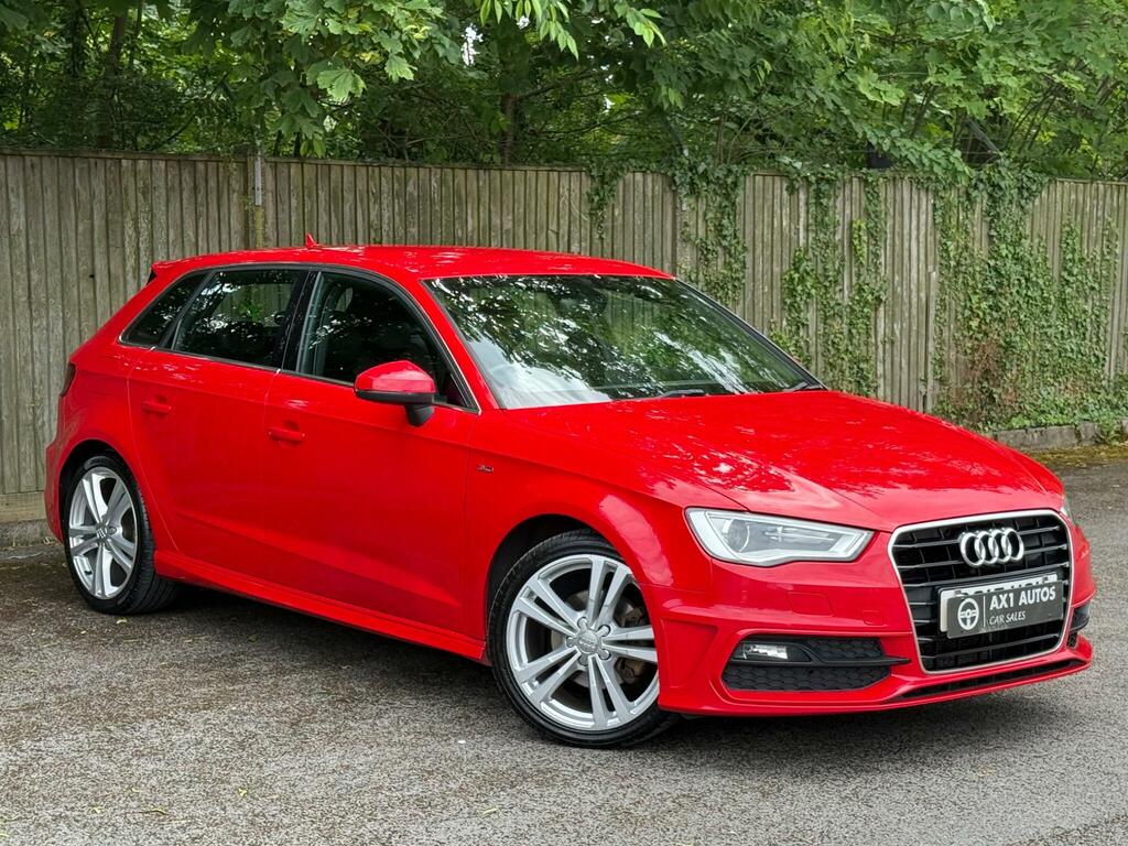 Audi A3 S Line Red
