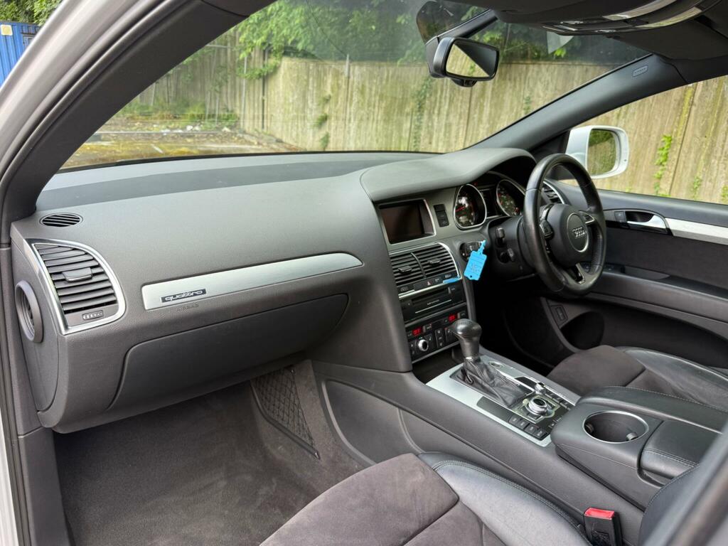 Audi Q7 Q7 S Line Tdi Quattro White #9