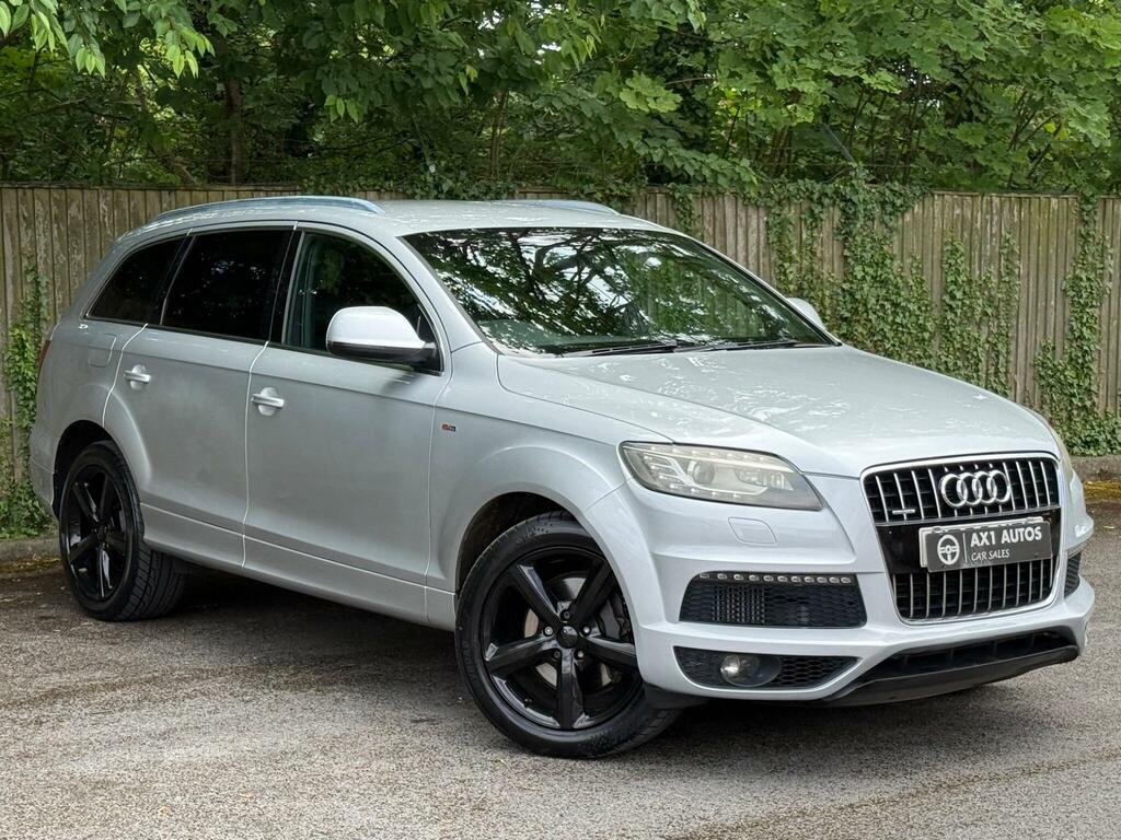 Audi Q7 S Line Silver