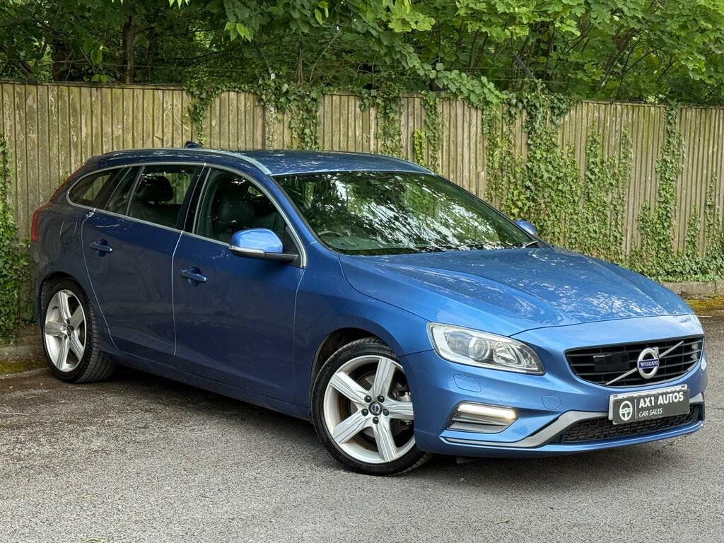 Volvo V60 R-design Lux Nav Blue