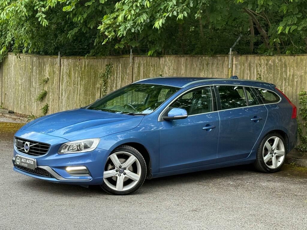 Volvo V60 R-design Lux Nav Blue #3