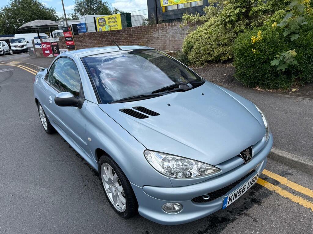 Peugeot 206 CC Convertible 1.6 16V Allure 200656 Silver #5