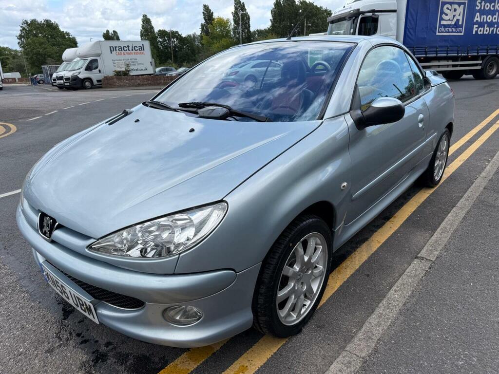 Peugeot 206 CC Convertible 1.6 16V Allure 200656 Silver #3