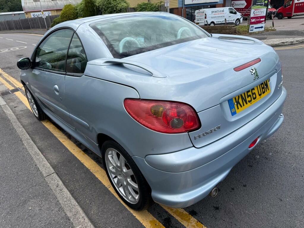 Peugeot 206 CC Convertible 1.6 16V Allure 200656 Silver #4