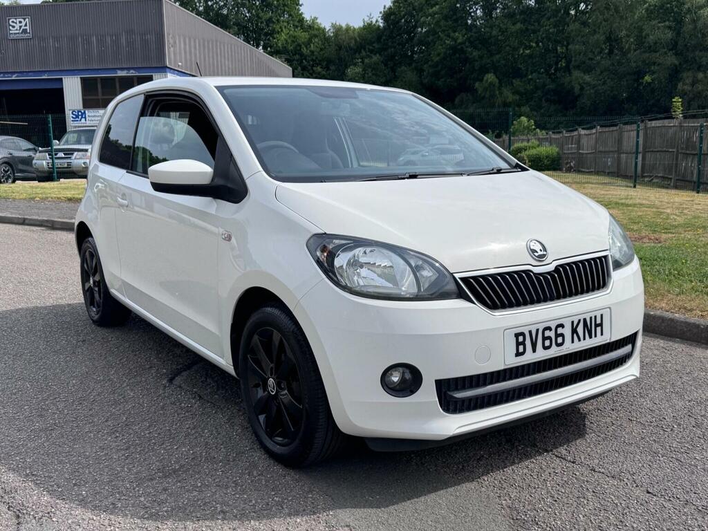 Skoda Citigo Hatchback 1.0 Mpi Black Edition Euro 6 20166 White
