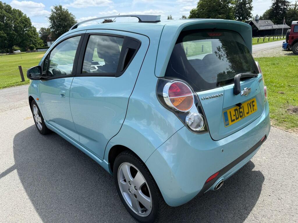 Chevrolet Spark Hatchback 1.2I Lt Euro 5 201161 Blue #4