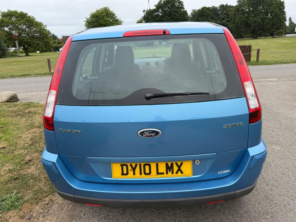 Ford Fusion Hatchback 1.4 Tdci Zetec 201010 Blue #6