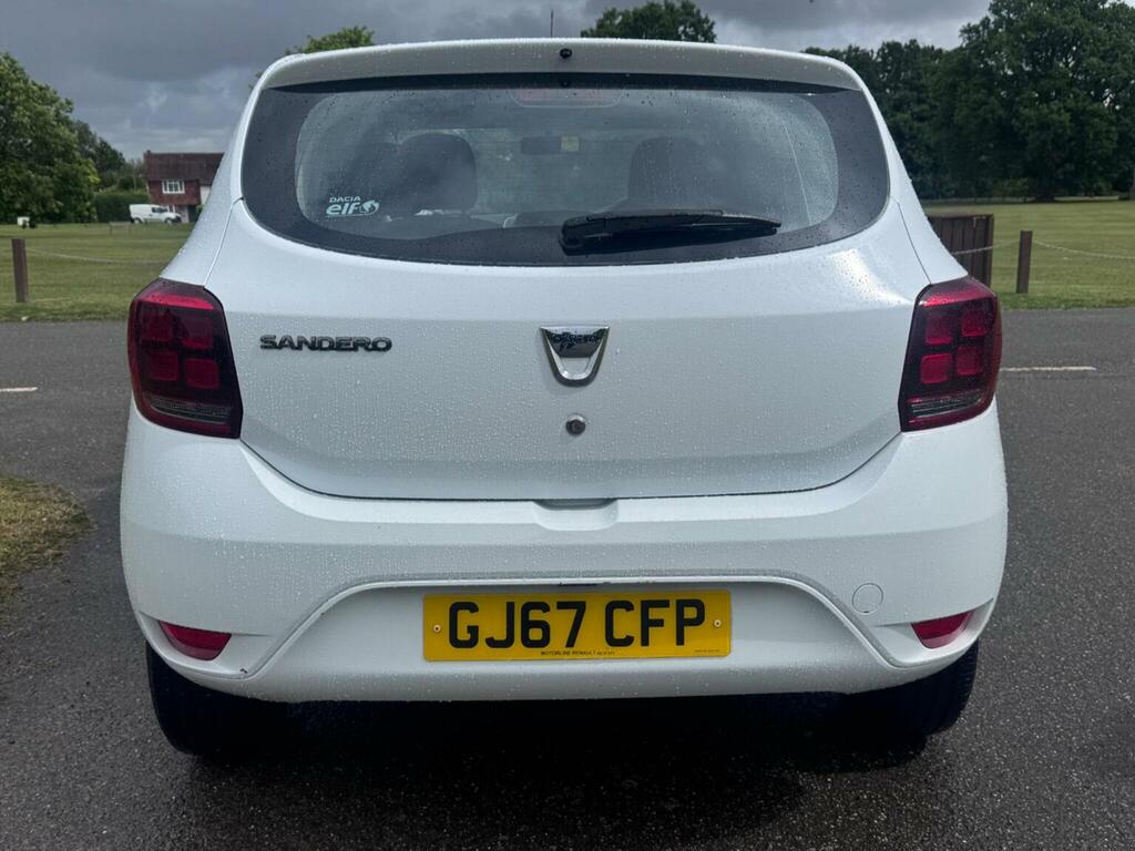 Dacia Sandero 1.0 Sce Ambiance Euro 6 White #4