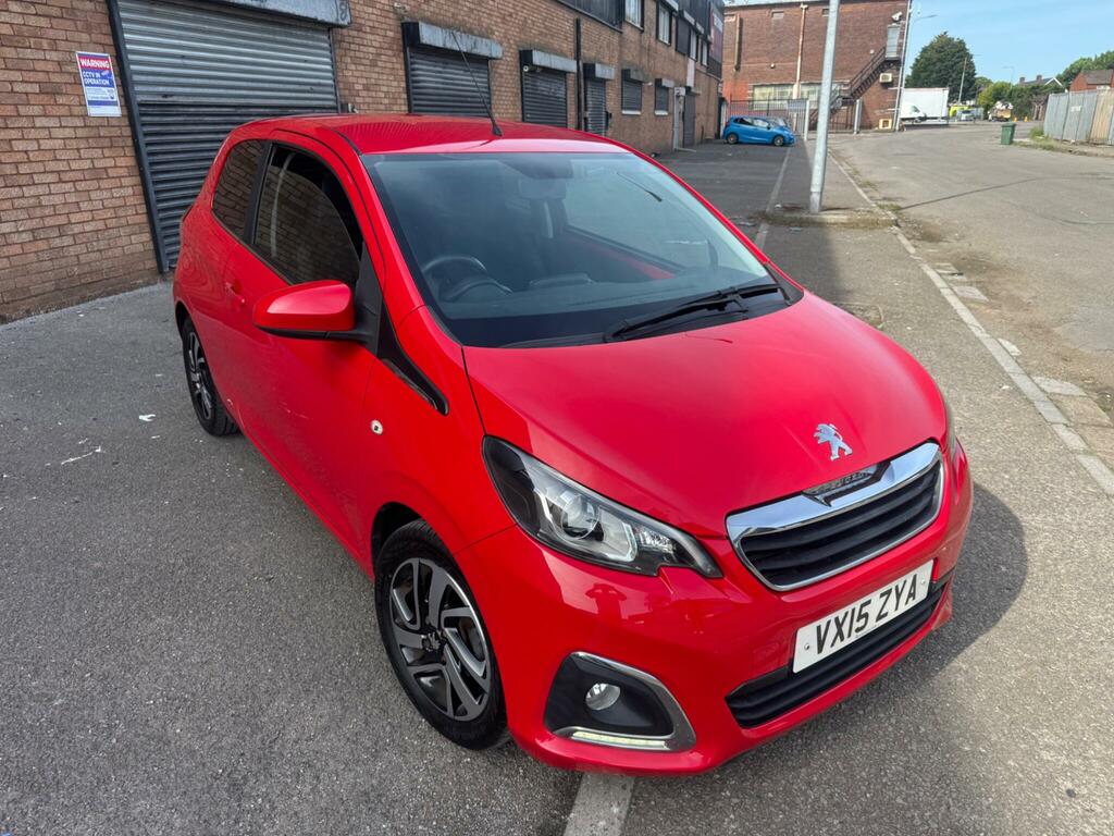 Peugeot 108 1.2 Vti Puretech Allure Euro 5 VX15ZYA Red #2