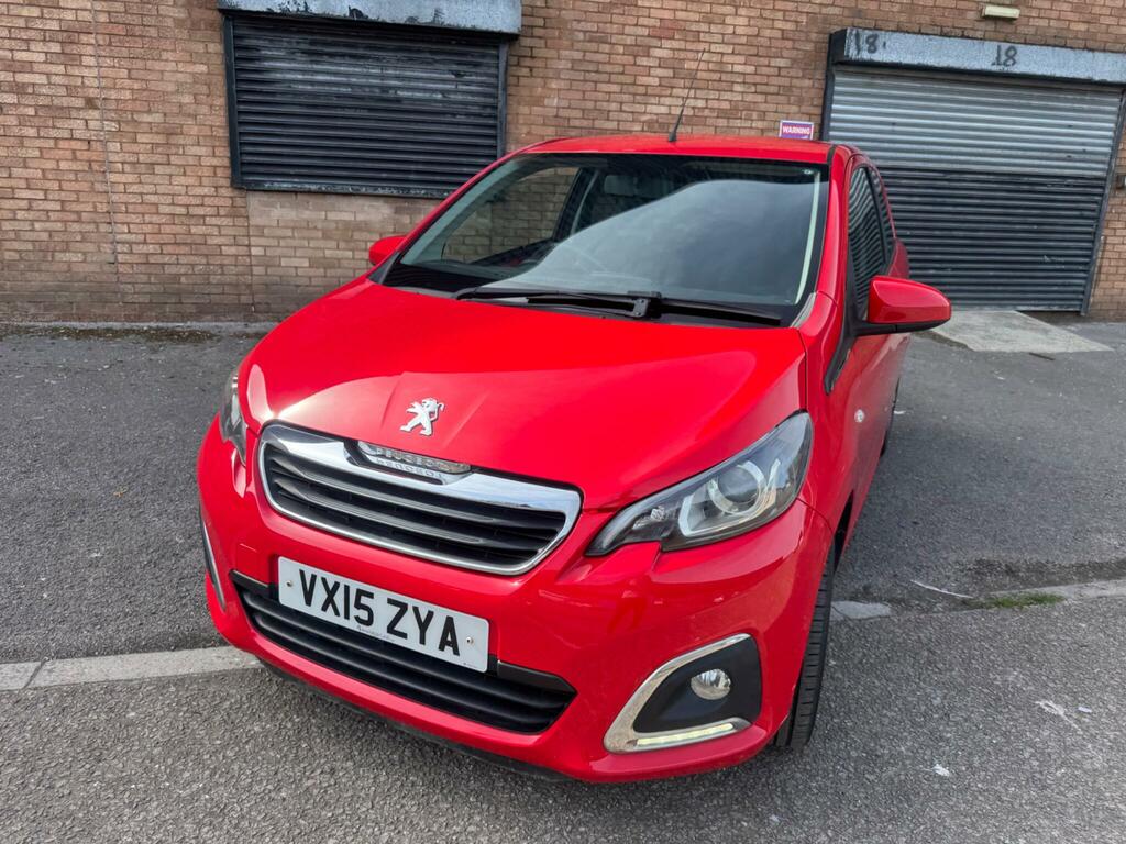 Peugeot 108 1.2 Vti Puretech Allure Euro 5 VX15ZYA Red #5