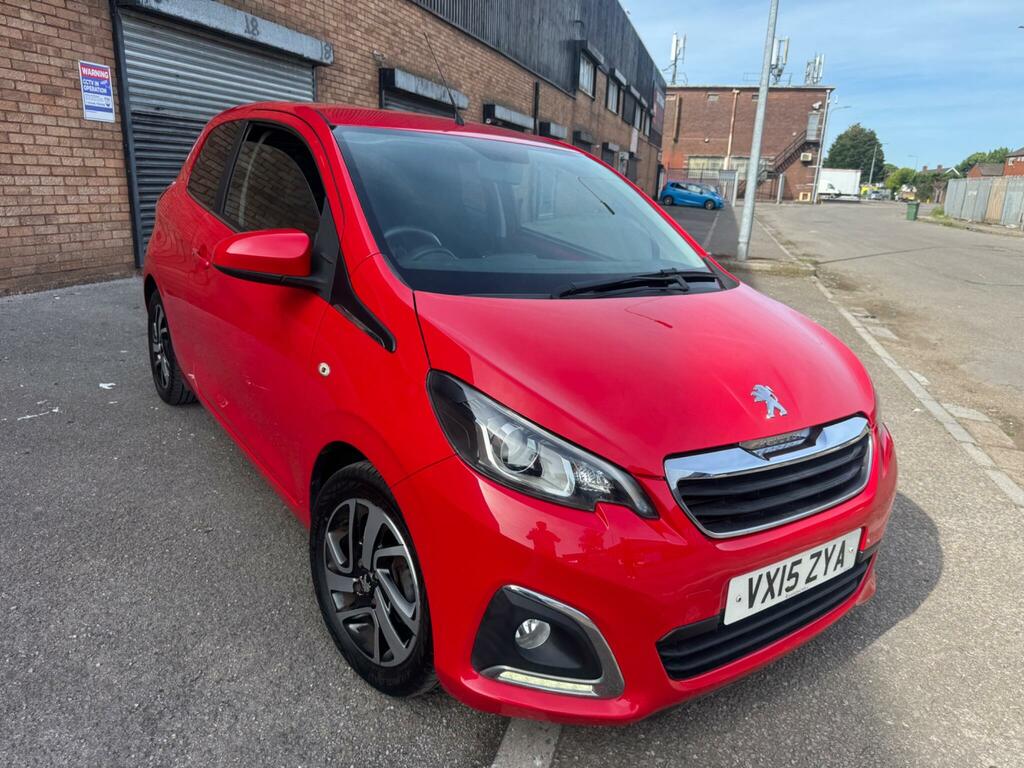 Peugeot 108 1.2 Vti Puretech Allure Euro 5 Red