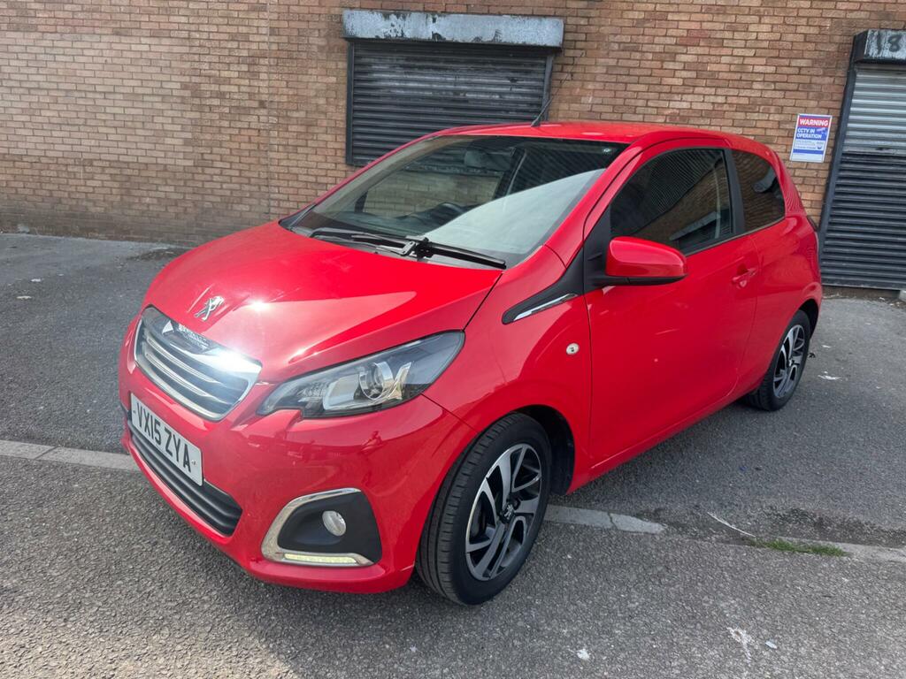 Peugeot 108 1.2 Vti Puretech Allure Euro 5 VX15ZYA Red #6
