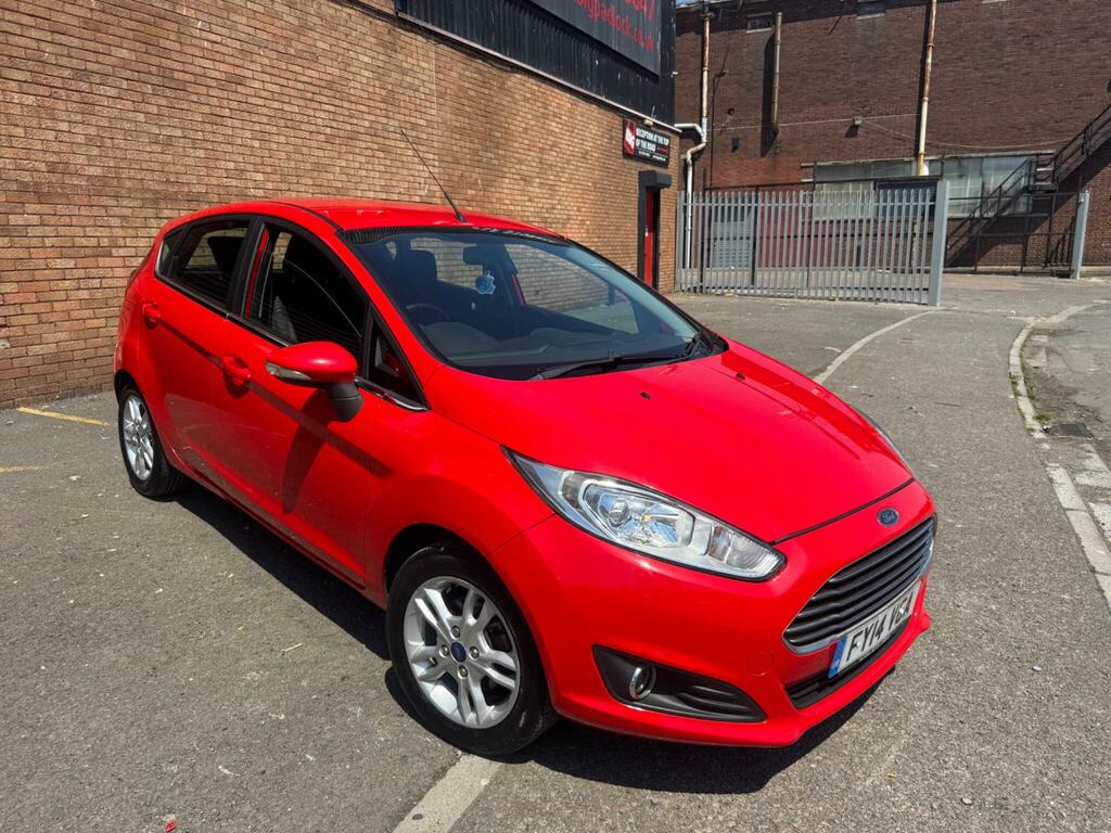 Ford Fiesta 1.5 Tdci Zetec Euro 5 Red