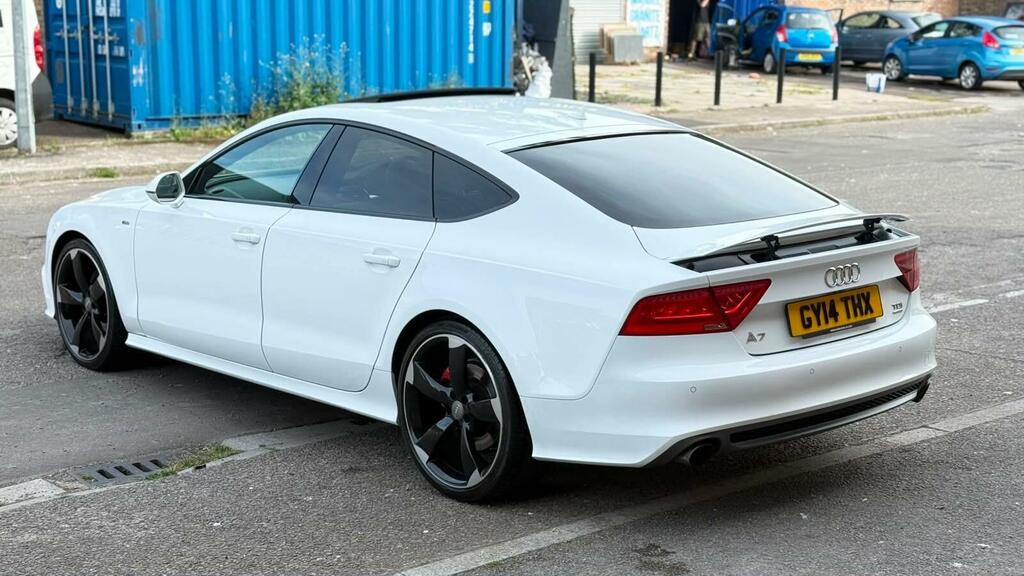 Audi A7 3.0 Tdi V6 S Line Sportback Multitronic Euro 5 S White #32