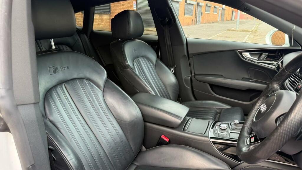 Audi A7 3.0 Tdi V6 S Line Sportback Multitronic Euro 5 S White #40