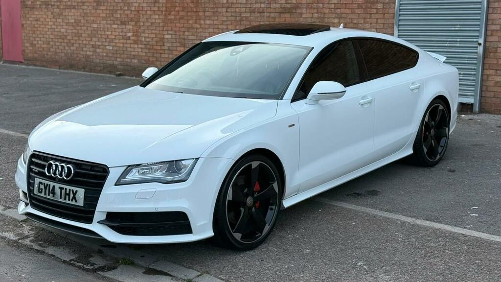 Audi A7 Black Edition White