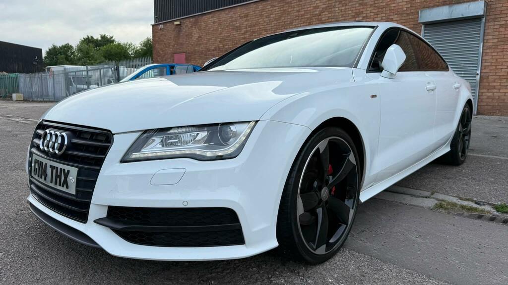 Audi A7 3.0 Tdi V6 S Line Sportback Multitronic Euro 5 S White #9