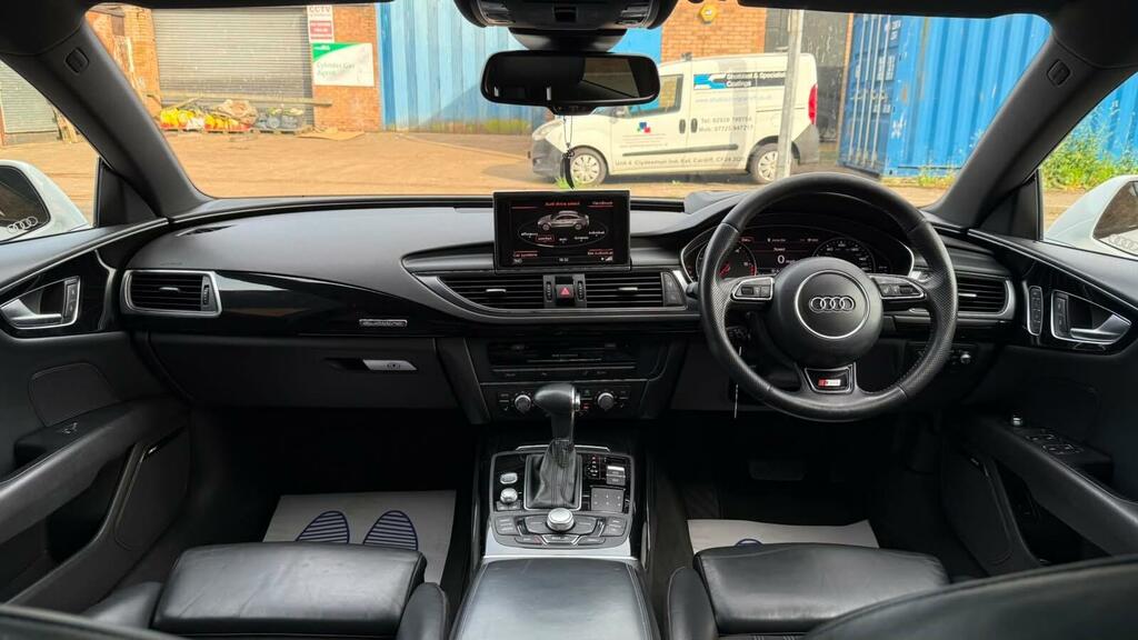 Audi A7 3.0 Tdi V6 S Line Sportback Multitronic Euro 5 S White #13