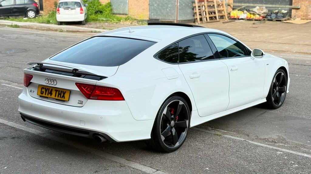 Audi A7 3.0 Tdi V6 S Line Sportback Multitronic Euro 5 S White #7