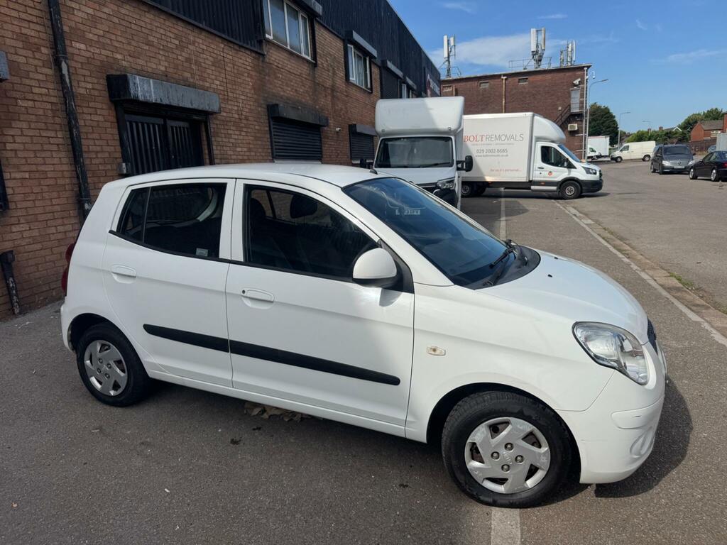 Kia Picanto 1.0 5dr White #2