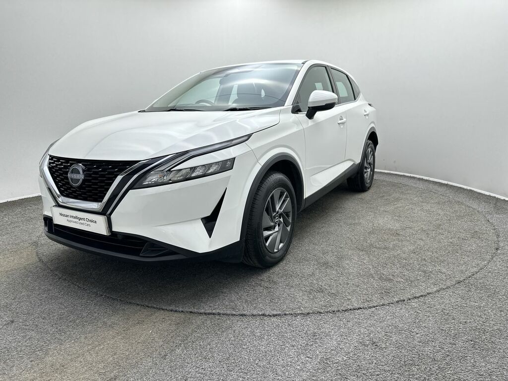 Nissan Qashqai 1.3 Dig-t Mh Acenta Premium GP23WDU White #4