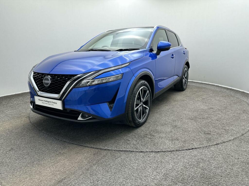 Nissan Qashqai 1.3 Dig-t Mh 158 Tekna Xtronic LF73JHA Blue #4