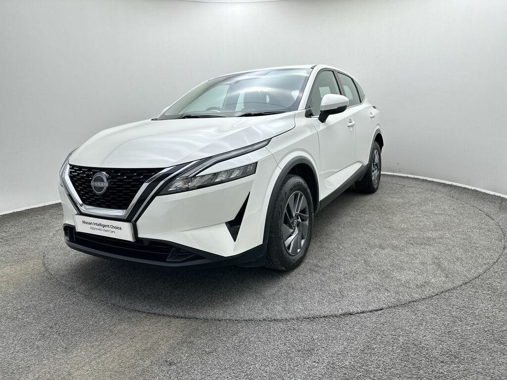 Nissan Qashqai 1.3 Dig-t Mh Acenta Premium DS23GVK White #4