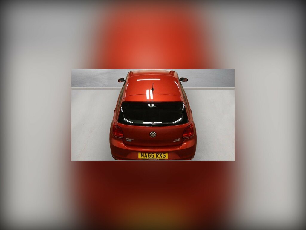 Volkswagen Polo 1.2 Tsi Bluemotion Tech Se Dsg Euro 6 Ss NA65RXS Red #2