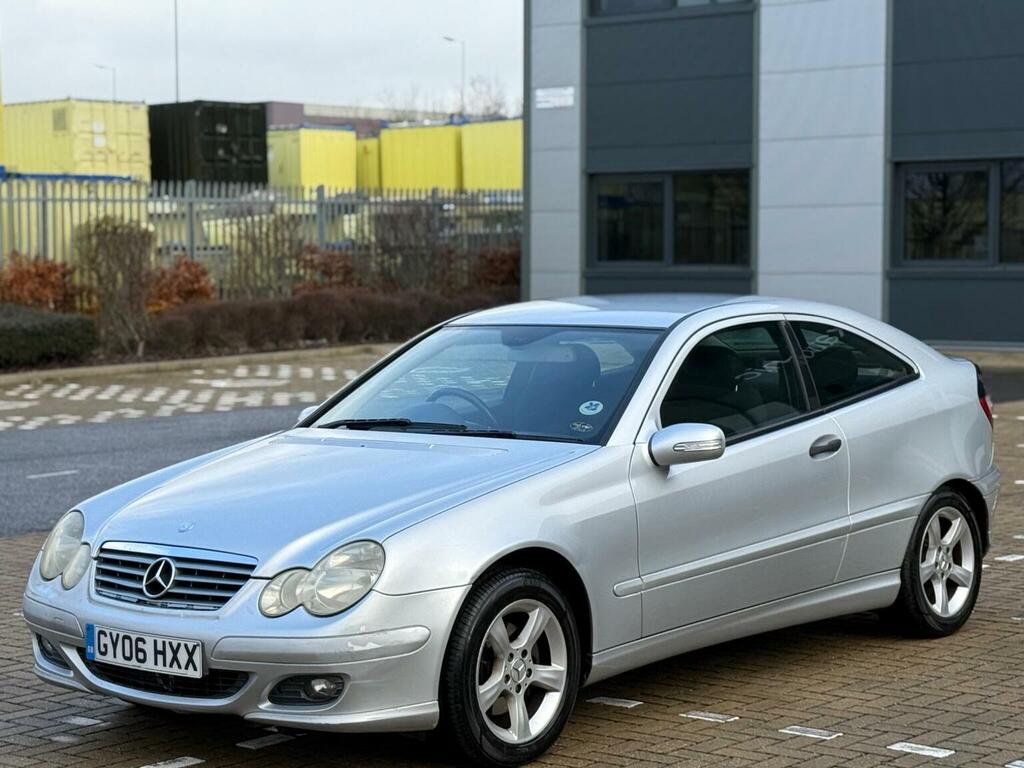Mercedes-Benz C Class Coupe 2.1 C200 Cdi Se 200606 Silver #3