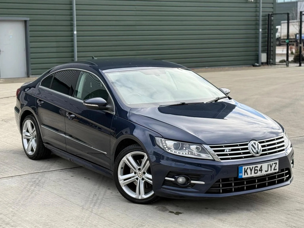 Volkswagen CC Saloon 2.0 Tdi Bluemotion Tech R-line Dsg Euro 5 Blue #3