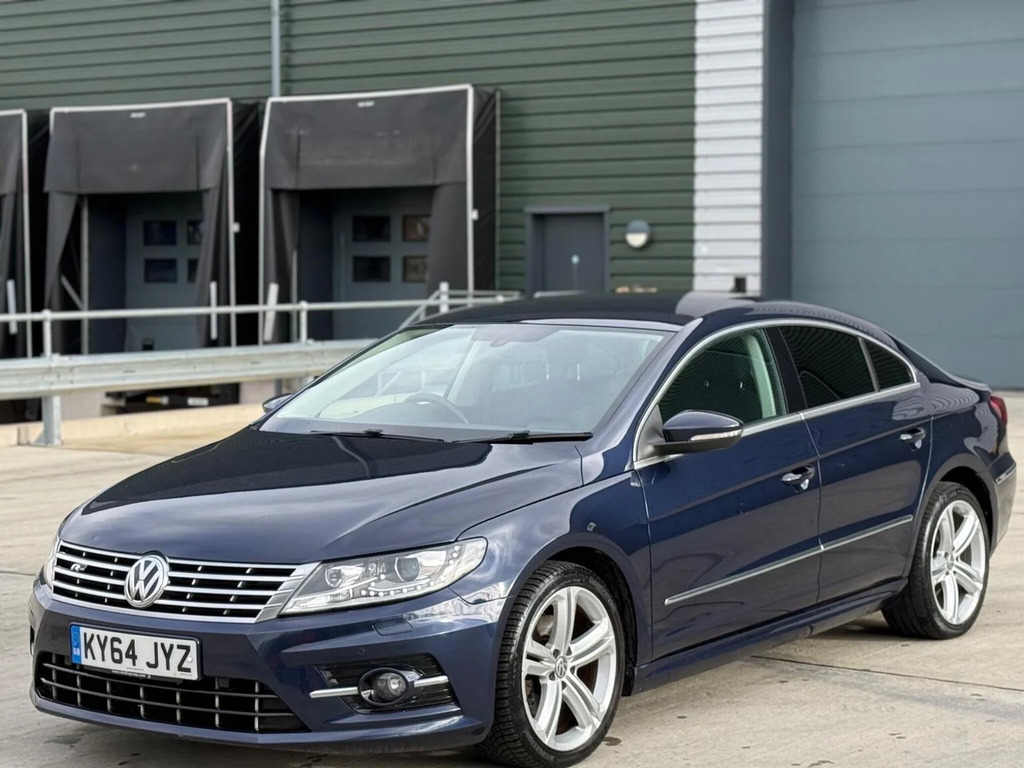 Volkswagen CC Saloon 2.0 Tdi Bluemotion Tech R-line Dsg Euro 5 Blue #6
