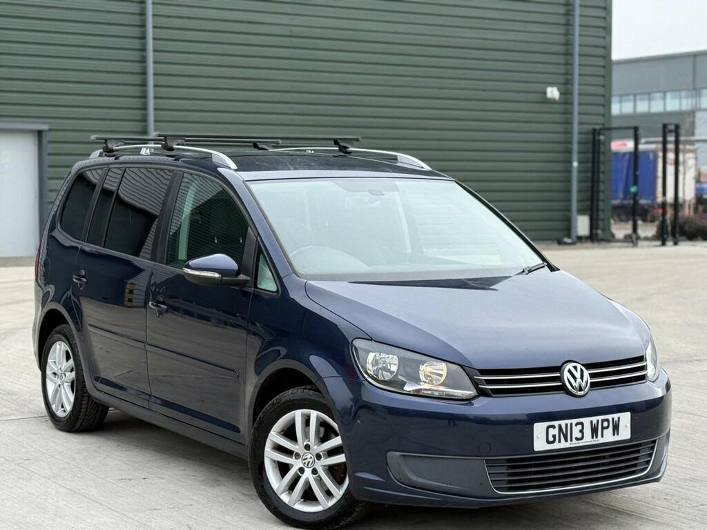 Volkswagen Touran Mpv 1.6 Tdi Se Dsg Euro 5 201313 Blue