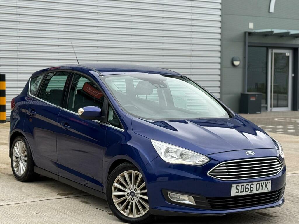 Ford C-Max Mpv 1.5 Tdci Titanium Powershift Euro 6 Ss Blue