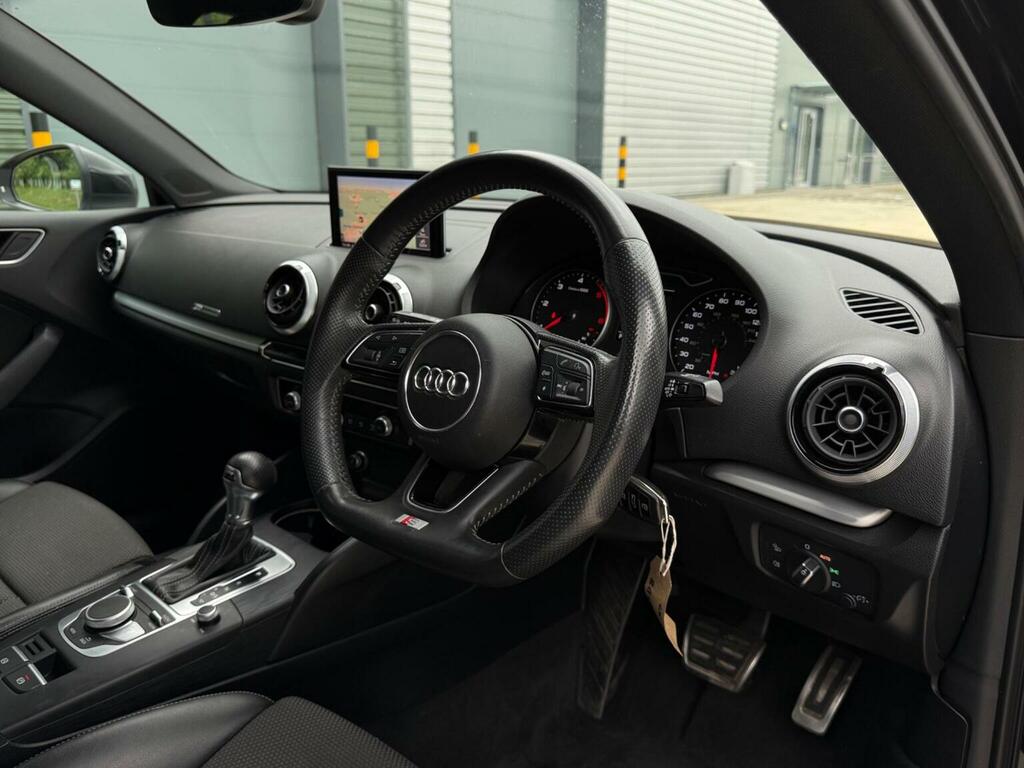 Audi A3 2.0 Tdi 35 S Line S Tronic Euro 6 Ss Black #2