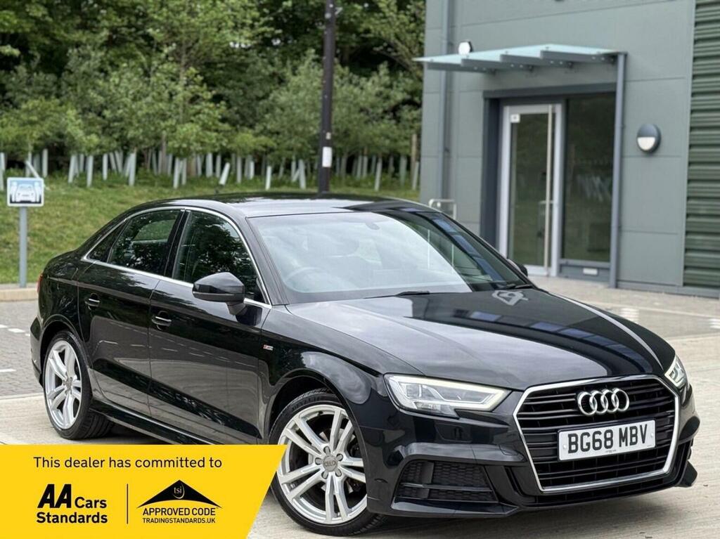 Audi A3 2.0 Tdi 35 S Line S Tronic Euro 6 Ss Black