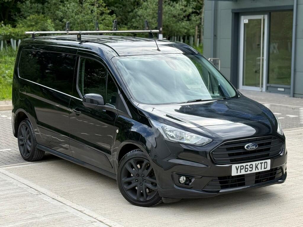 Ford Transit Connect Panel Van 1.5 240 Ecoblue Limited L2 Euro 6 YP69KTD Black #4