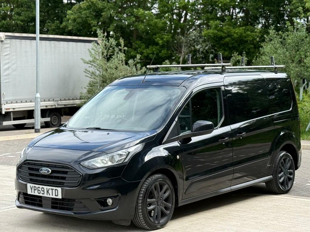 Ford Transit Connect Panel Van 1.5 240 Ecoblue Limited L2 Euro 6 YP69KTD Black #6