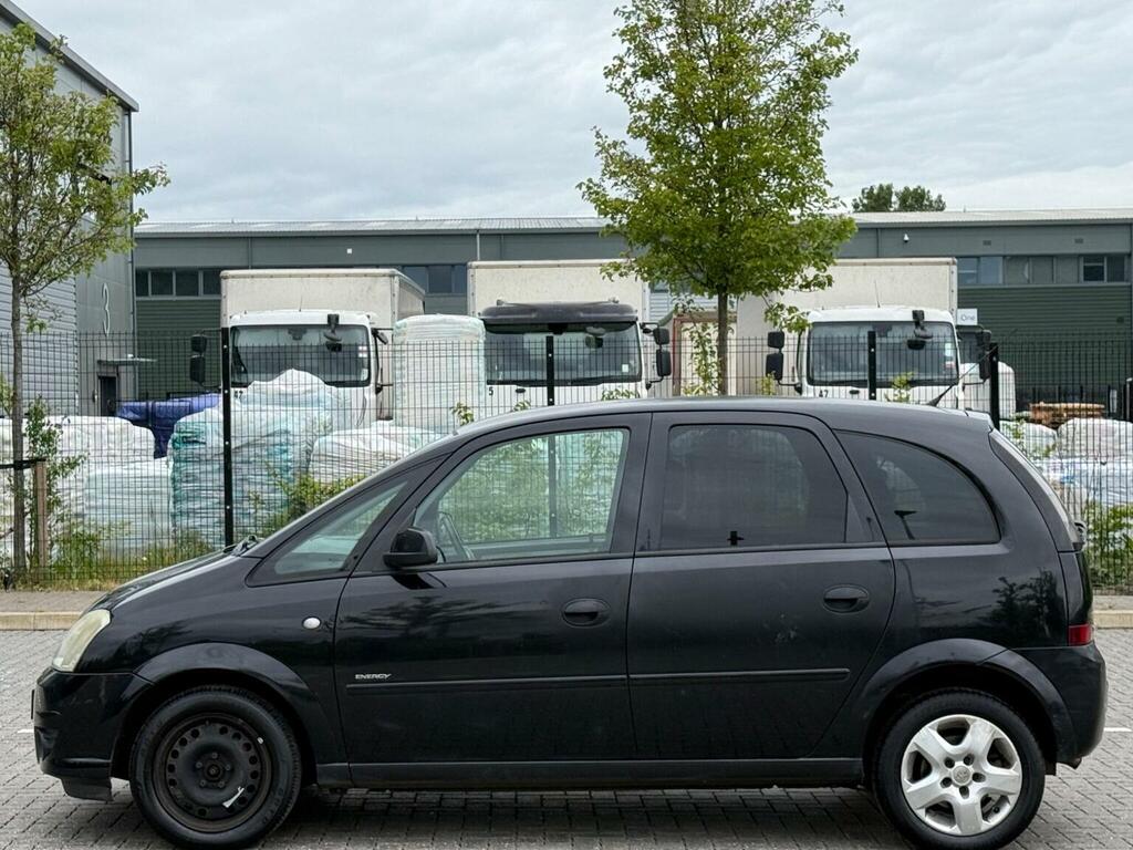 Vauxhall Meriva Mpv 1.6I 16V Energy Ac 200707 Black #5