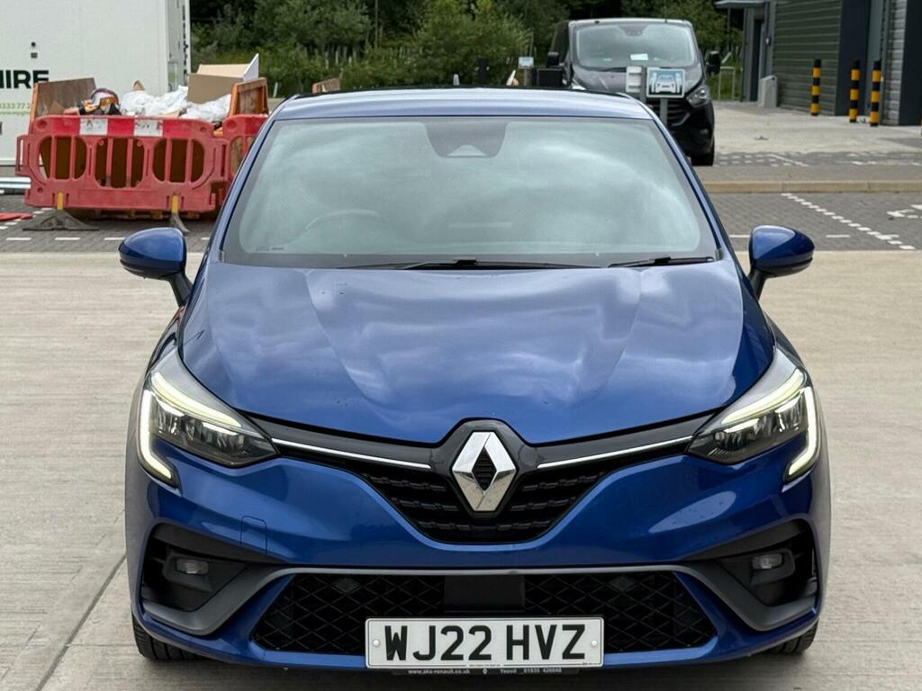 Renault Clio Hatchback 1.6 E-tech Rs Line Euro 6 Ss WJ22HVZ Blue #5