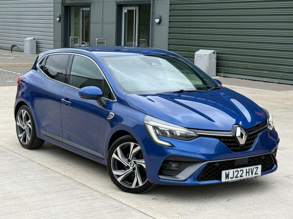 Renault Clio Hatchback 1.6 E-tech Rs Line Euro 6 Ss WJ22HVZ Blue #4
