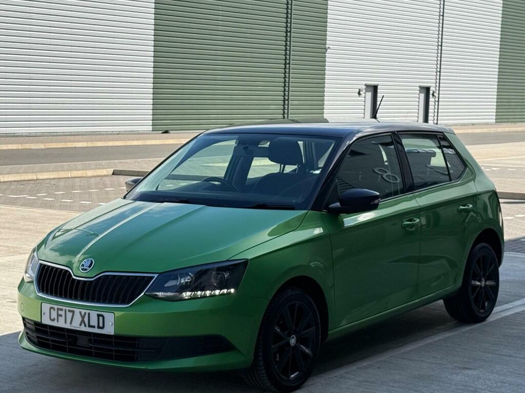 Skoda Fabia Hatchback 1.2 Tsi Colour Edition Euro 6 Ss CF17XLD Green #5