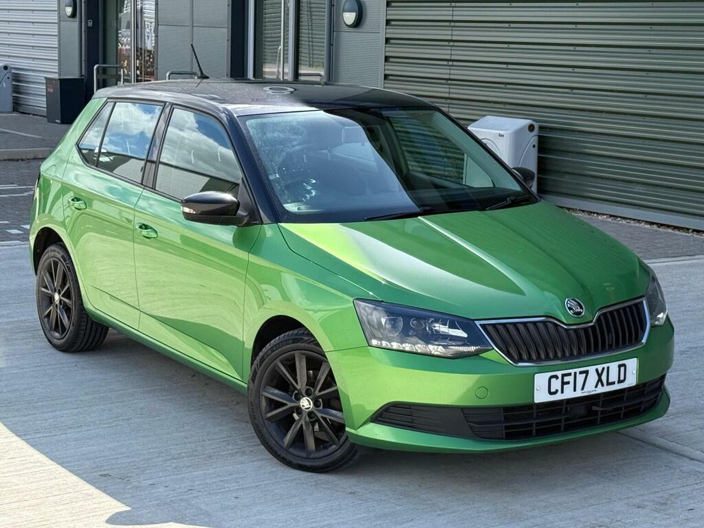 Skoda Fabia Hatchback 1.2 Tsi Colour Edition Euro 6 Ss CF17XLD Green #3