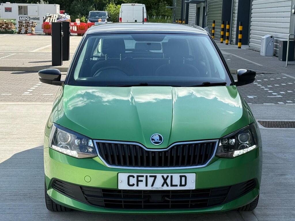 Skoda Fabia Hatchback 1.2 Tsi Colour Edition Euro 6 Ss CF17XLD Green #4